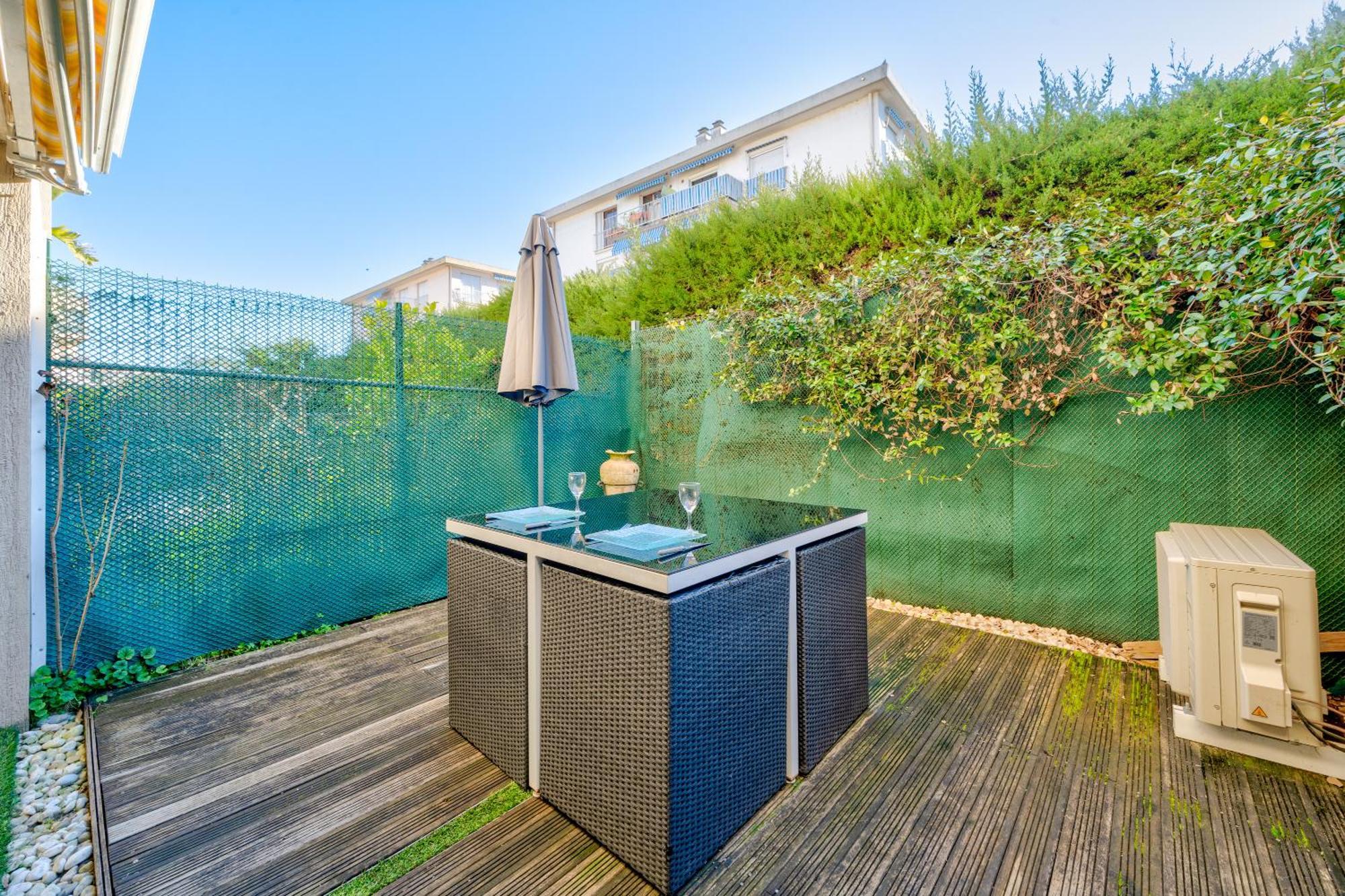 Charmant Studio Cagnes-sur-Mer Zewnętrze zdjęcie