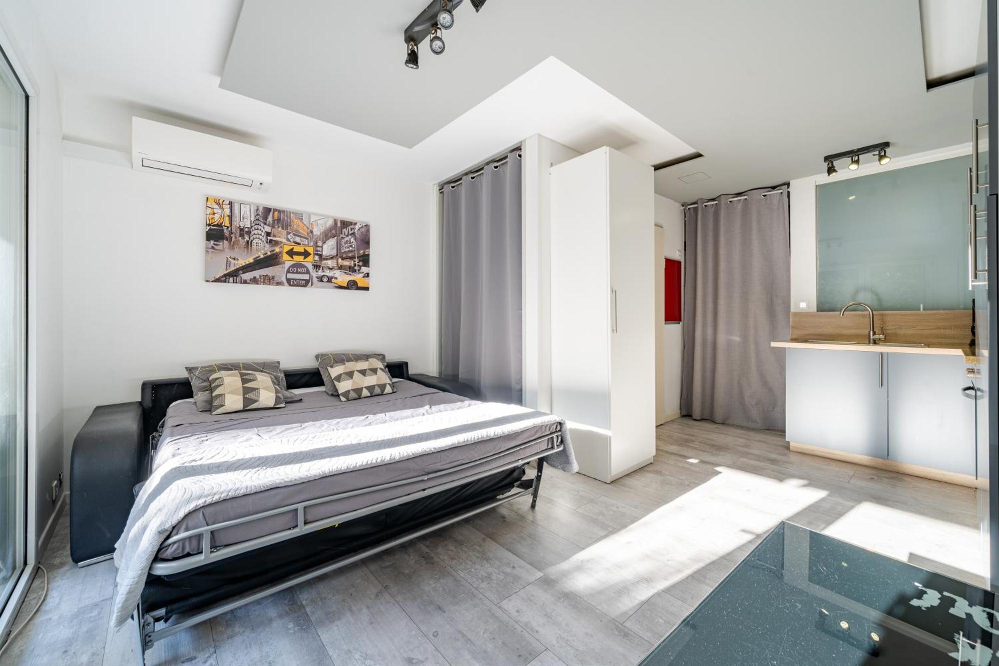 Charmant Studio Cagnes-sur-Mer Zewnętrze zdjęcie